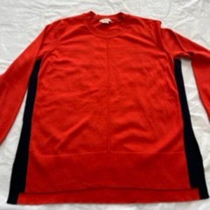 Boden Orange & Black Long Sleeve Sweater Size M